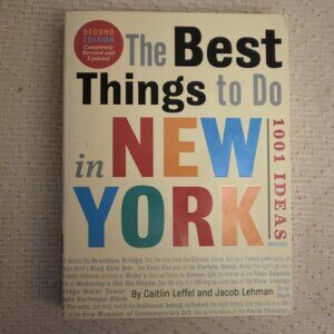 COPY - Book the best things to do in New York 1001 ideas 2nd edition by Caitlin…